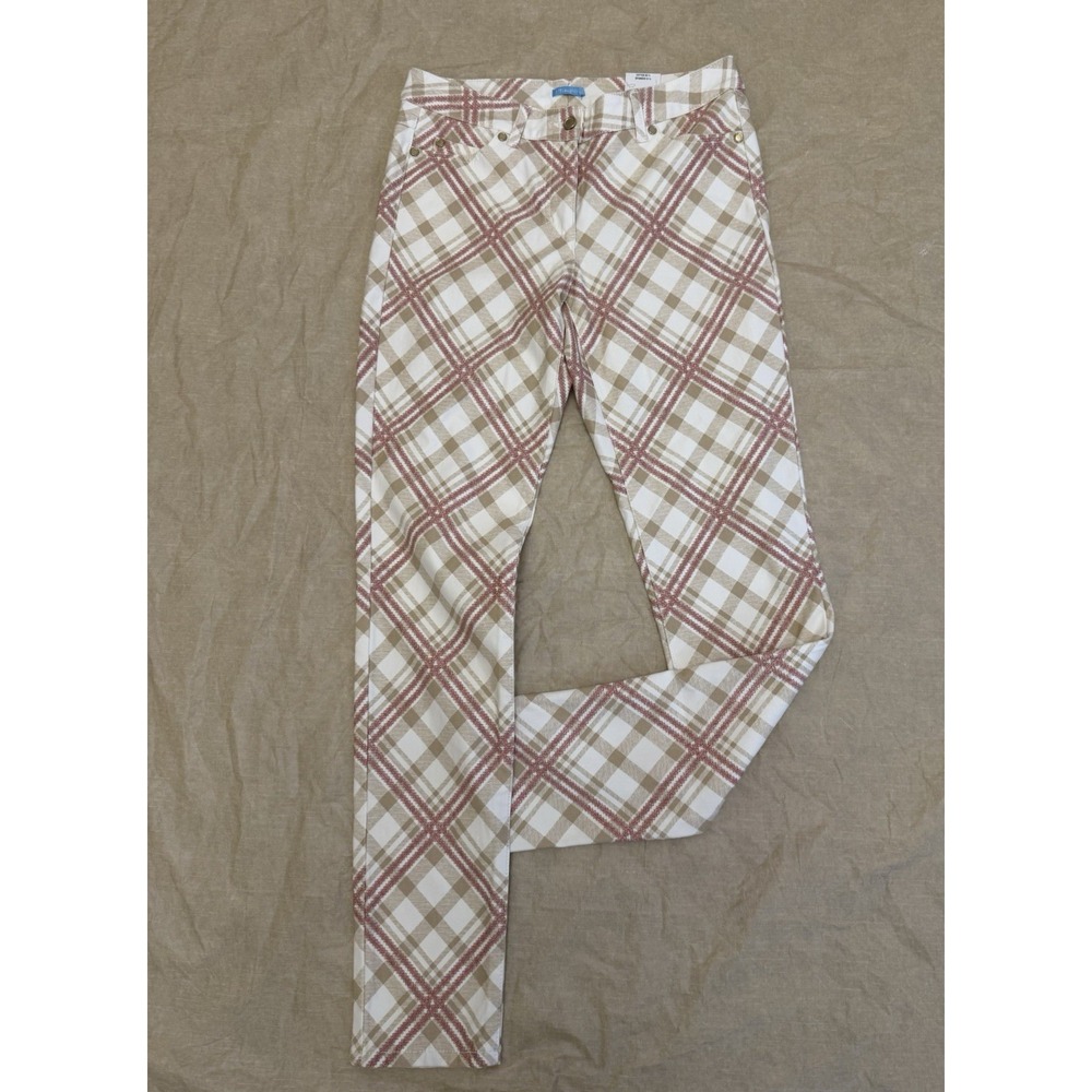 j mclaughlin Women's Ladies Lexi Jeans Pants Mini Link Chains Size 4 New NWT